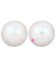 Perle Mezzo Foro Sw 5818 8 mm Crystal Pearlescent White Pearl (10 pezzi)