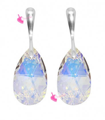 Orecchini Goccia Swarovski Crystal AB (Esempio Bijoux)