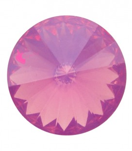 Rivoli in Resina 12 mm Rose Opal
