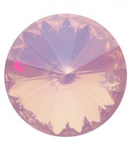 Rivoli in Resina 12 mm Light Rose Opal