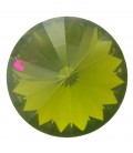 Rivoli in Resina 12 mm Olivine Opal