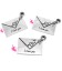 Ciondolo Busta da Lettere con scritta "I love you" 24x17mm