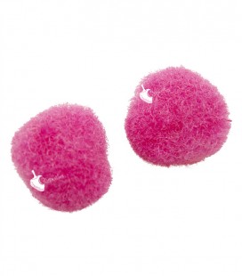 Pon Pon 15 mm Fucsia