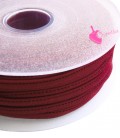 Tubolare Lycra 5 mm Rosso Borgogna