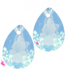 Pendente Goccia Resina 14x10 mm Turquoise Opal