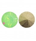 Chaton in Resina SS38 7,9 mm Green Opal (24 pezzi)