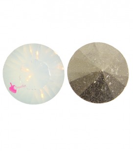 Chaton in Resina SS38 7,9 mm White Opal (24 pezzi)