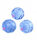 Perle Rondelle Mezzo Cristallo 10 mm Light Sapphire