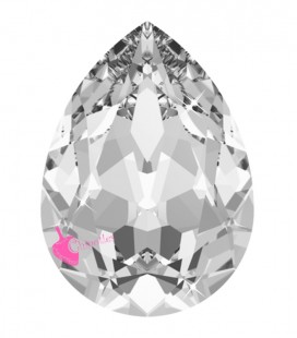 Goccia Swarovski® 4320 14x10 mm Crystal