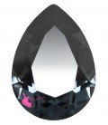 Goccia Swarovski® 4320 14x10 mm Graphite