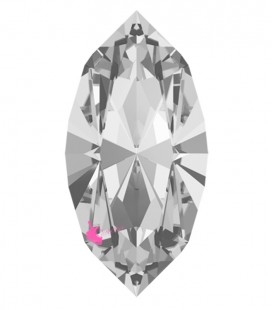 Navette Swarovski® 4228 15x7 mm Crystal (2 pezzi)