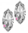 Navette Swarovski® 4228 10x5 mm Crystal (12 pezzi)