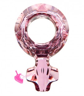 Female Symbol FS Sw 4876 18x11,5 mm Crystal Antique Pink