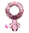 Female Symbol FS Sw 4876 18x11,5 mm Crystal Antique Pink