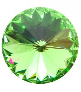 Rivoli Swarovski® 1122 12 mm Peridot (2 pezzi)