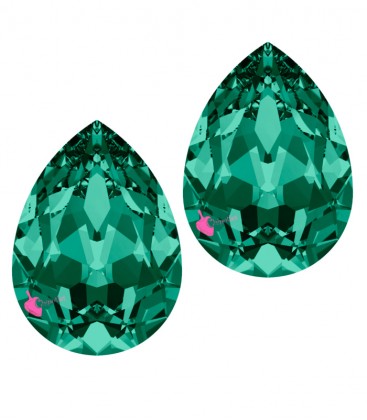 Goccia Swarovski® 4320 14x10 mm Emerald