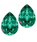 Goccia Swarovski® 4320 14x10 mm Emerald