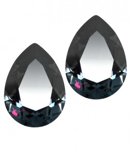 Goccia Swarovski® 4320 14x10 mm Graphite