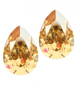 Goccia 4320 14x10 mm Crystal Golden Shadow Unfoiled