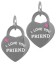 Ciondolo Cuore "I Love You Friend" 17x13 mm Acciaio Inossidabile