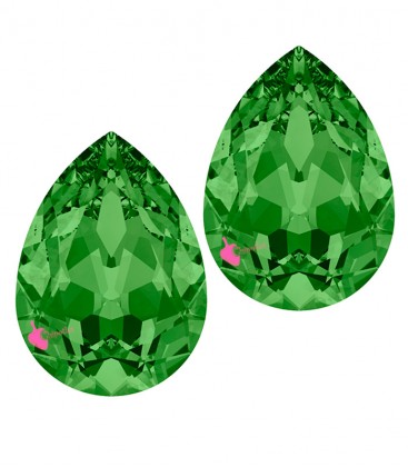 Goccia Swarovski® 4320 14x10 mm Fern Green