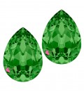 Goccia Swarovski® 4320 14x10 mm Fern Green