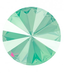 Rivoli Swarovski® 1122 12 mm Crystal Mint Green (2 pezzi)