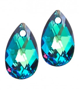 Ciondolo Goccia Swarovski® 6106 16 mm Crystal Bermuda Blue (2 pezzi)