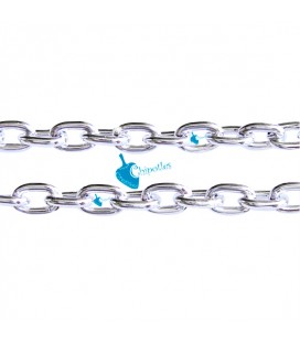 Catena 5x3 mm Alluminio Vari Colori (1 metro)