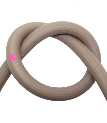 Cordoncino PVC 8 mm Forato colore Beige (50 cm)