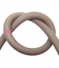 Cordoncino PVC 8 mm Forato colore Beige (50 cm)