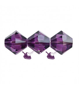 Biconi Sw 5328 6 mm Amethyst 204 (30 pezzi)