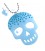 Collana Teschio Acrilico con Strass