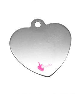 Ciondolo Cuore "I Love You Friend" 17x13 mm Acciaio Inossidabile