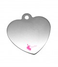 Ciondolo Cuore "I Love You Friend" 17x13 mm Acciaio Inossidabile