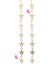 Catena con Stelline 6x8 mm colore Oro (1 metro)