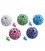 Perle Pavé con Strass 10 mm Vari Colori (10 pezzi)