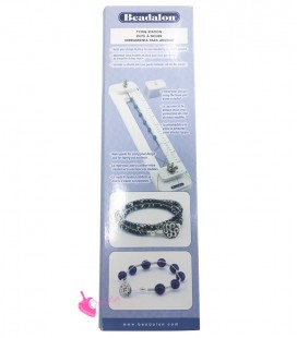 Tying Station Strumento per Annodare per Bracciali Macramè e Shamballa