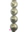 Perla Conchiglia 25x24 mm Resina Oro Metallizzato