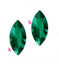 Navette SW® 4228 15x7 mm Emerald
