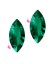Navette SW® 4228 15x7 mm Emerald