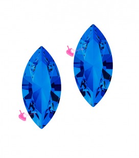 Navette Swarovski® 4228 15x7 mm Sapphire