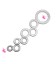 Connettore Cerchi 39x11 mm colore Argento Antico