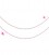 Catena Palline Diamantata 1,2 mm Rosa Antico e Oro (1 metro)