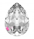 Goccia Swarovski® 4320 18x13 mm Crystal Unfoiled