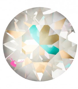 Chaton Swarovski® 1088 SS39 8 mm Crystal Light Grey Delite