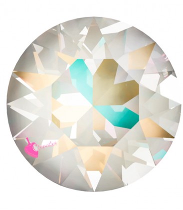 Chaton Swarovski® 1088 SS39 8 mm Crystal Light Grey Delite (6 pezzi)