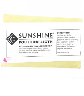 Panno per Pulire Bigiotteria e Gioielli Sunshine Polishing Cloth