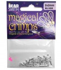 Magical Crimps Beadsmith® Schiaccini Tubolari 2 mm Argento