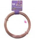 Filo Alluminio Beadsmith® 12 gauge 2 mm Oro Rosa